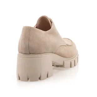 Free Monday Mocassins / Chaussures Bateau Femme Beige – Image 5