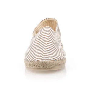 Espadrille Basque Espadrilles / Semelles Corde Femme Beige – Image 3