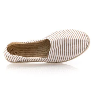 Espadrille Basque Espadrilles / Semelles Corde Femme Beige – Image 6