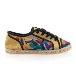 Espadrille Basque Espadrilles / Semelles Corde Femme Jaune