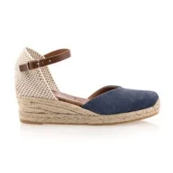 Espadrille Basque Espadrilles / Semelles Corde Femme Bleu