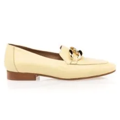 Nuit Platine Mocassins / Chaussures Bateau Femme Jaune