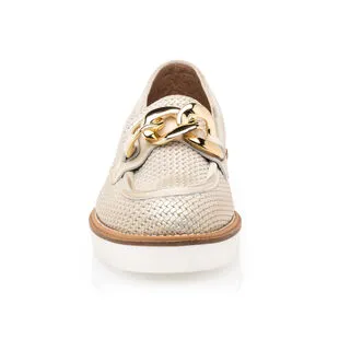 Free Monday Mocassins / Chaussures Bateau Femme Jaune – Image 3