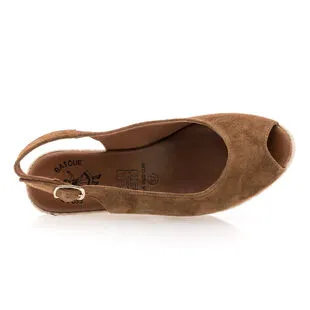 Espadrille Basque Espadrilles / Semelles Corde Femme Marron – Image 6