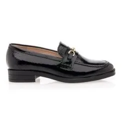 Women Office Mocassins / Chaussures Bateau Femme Noir
