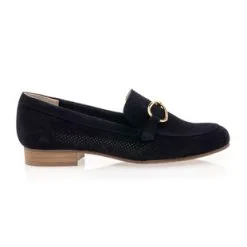 Women Office Mocassins / Chaussures Bateau Femme Bleu