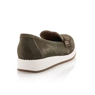 Stella Pampa Mocassins / Chaussures Bateau Femme Vert – Image 5