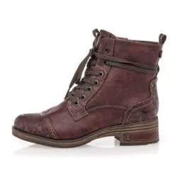 Mustang Boots / Bottines Femme Rouge