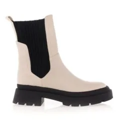 Fashion Victim Boots / Bottines Femme Beige