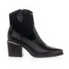 Vinyl Shoes Boots / Bottines Femme Noir