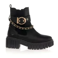 Mustang Boots / Bottines Femme Noir