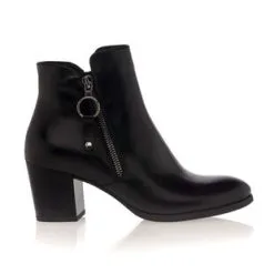 Women Office Boots / Bottines Femme Noir