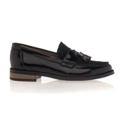 Les Fées De Bengale Mocassins / Chaussures Bateau Femme Noir
