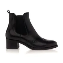 Women Office Boots / Bottines Femme Noir