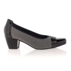 ASHBY Chaussures Confort Femme Noir