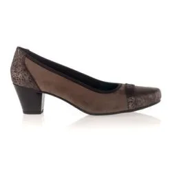 ASHBY Chaussures Confort Femme Jaune