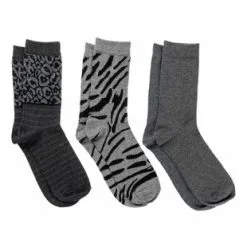 Chaussettes Et Collants Femme Gris