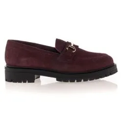 Terre D'épices Mocassins / Chaussures Bateau Femme Rouge