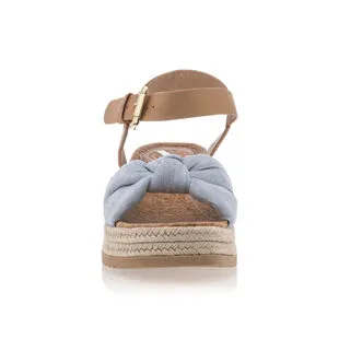 Love Our Planet Espadrilles / Semelles Corde Femme Bleu – Image 3