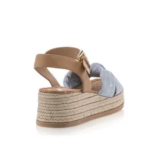 Love Our Planet Espadrilles / Semelles Corde Femme Bleu – Image 5
