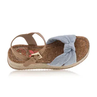 Love Our Planet Espadrilles / Semelles Corde Femme Bleu – Image 6