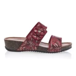 Fly Flot Chaussures Confort Femme Rouge