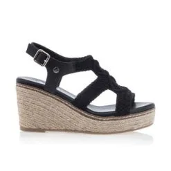 Xti Espadrilles / Semelles Corde Femme Noir