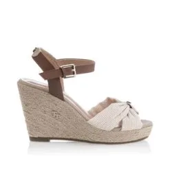 Tom Tailor Espadrilles / Semelles Corde Femme Beige