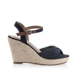 Tom Tailor Espadrilles / Semelles Corde Femme Bleu