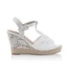 MANDARINA Espadrilles / Semelles Corde Femme Blanc