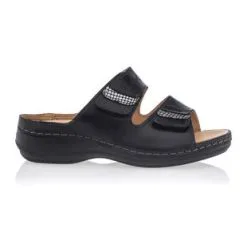 Valmonte Chaussures Confort Femme Noir