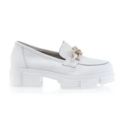 Free Monday Mocassins / Chaussures Bateau Femme Blanc