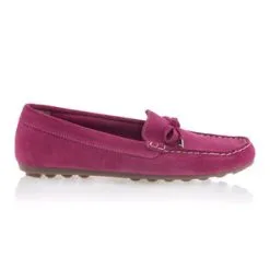 Miss Boho Mocassins / Chaussures Bateau Femme Rose