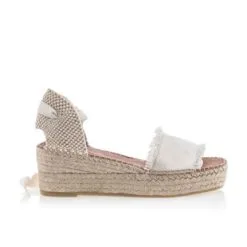 Espadrille Basque Espadrilles / Semelles Corde Femme Beige