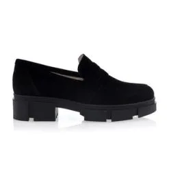 Free Monday Mocassins / Chaussures Bateau Femme Noir