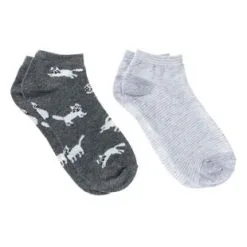 Chaussettes Et Collants Femme Gris