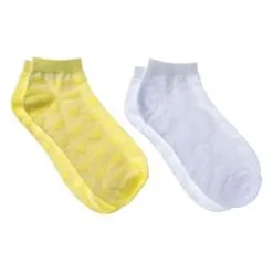 Chaussettes Et Collants Femme Jaune