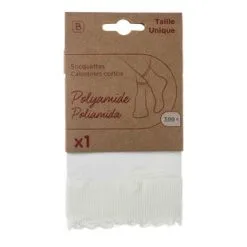 Chaussettes Et Collants Femme Beige